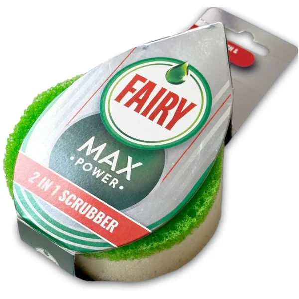 Fairy Max Power Teardrop 2 in 1 Scrubber