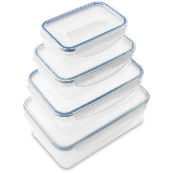Addis Clip Tight Storage Box Set 4 Pack