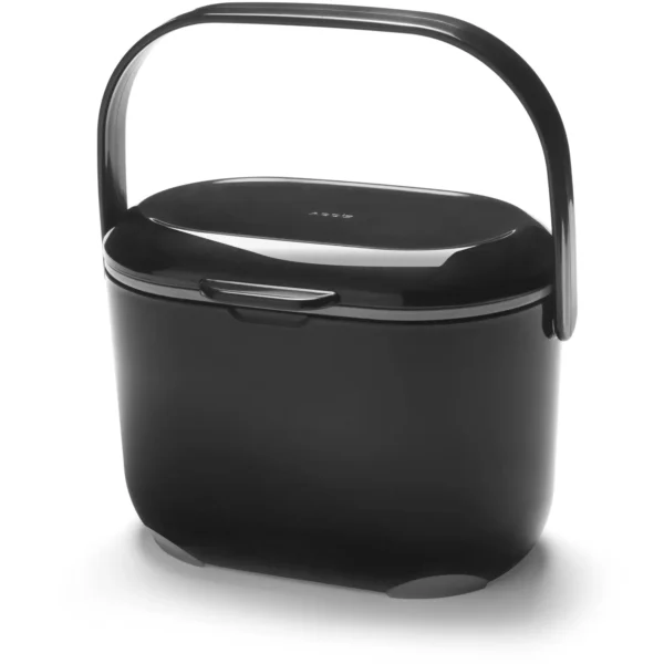 Addis Black Grey Compost Caddy 2.5Ltr