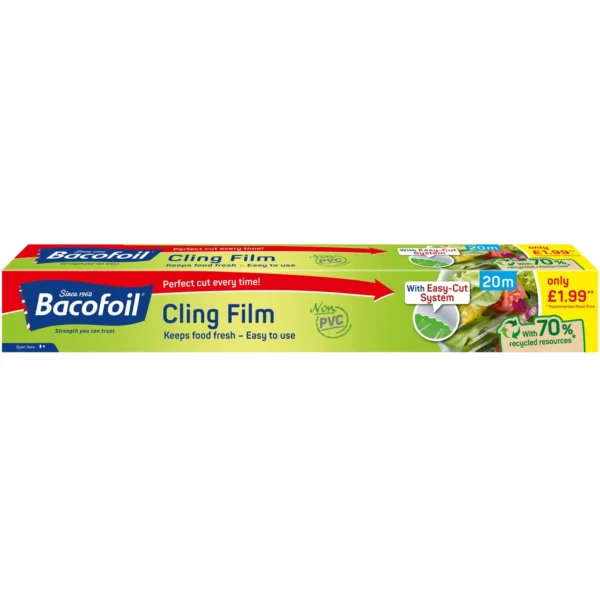 Bacofoil Cling Film 20m x 325mm