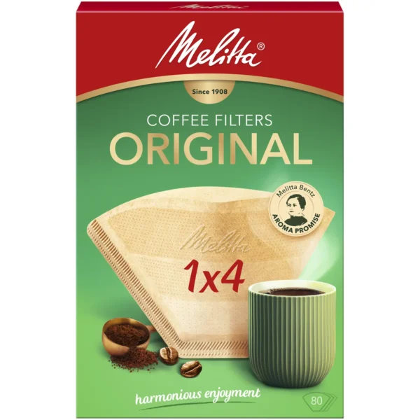Melitta Coffee Filters Original 1x4 Pack of 80