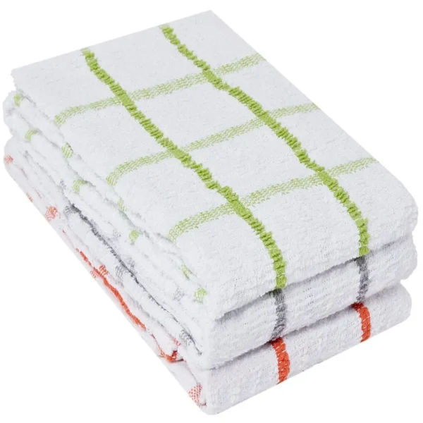 Charlotte Anderson Extra Large Tea Towels Assorted 3 Pack