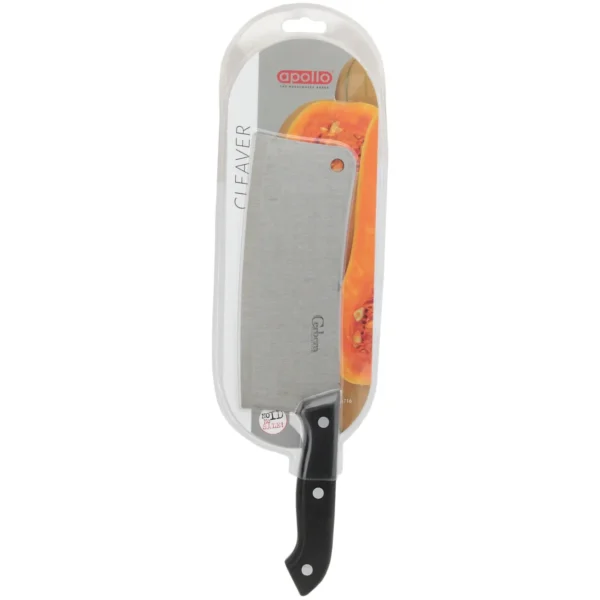 Apollo Cerbera Stainless Steel Cleaver 17cm