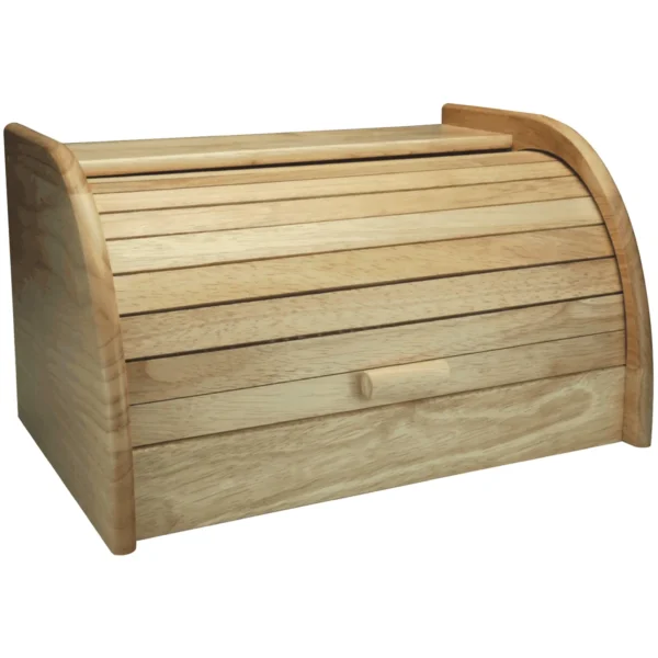 APO0057 Apollo Wooden Roll Top Bread Bin