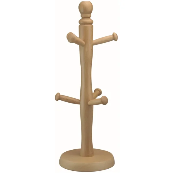 Apollo Beech Mug Tree 6 Peg