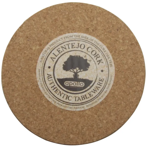Apollo Cork 22cm Round Placemats Set of 6