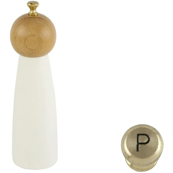 Apollo Cream Pepper Mill 20cm