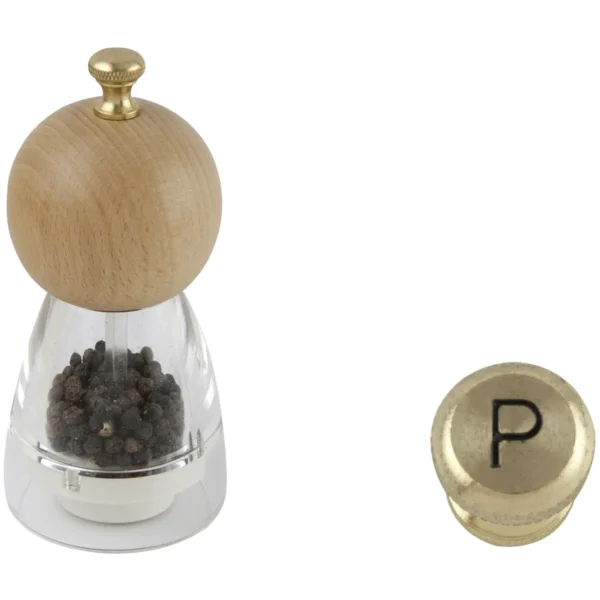Apollo Acrylic Pepper Mill 13cm