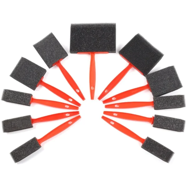 Dekton 10 Piece Foam Paint Brush Set