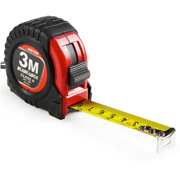 Dekton Blade Lock Tape Measure 3m