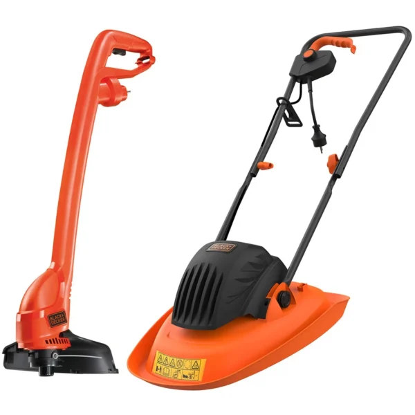 Black+Decker Hover & Strimmer Twin Pack