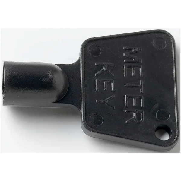 Best Meter Box Key Black Plastic