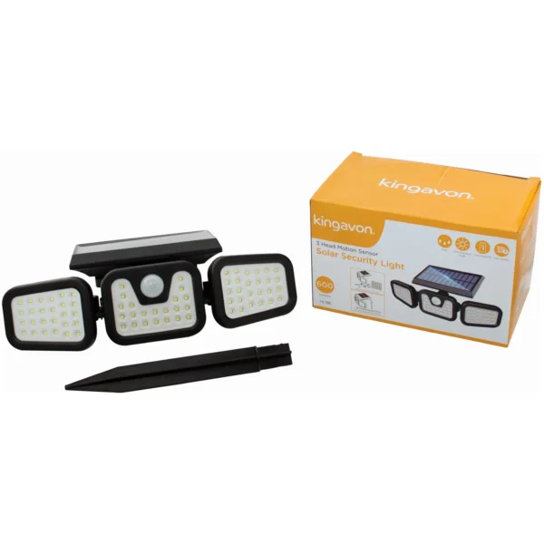 Kingavon Solar Security Light 600 Lumen
