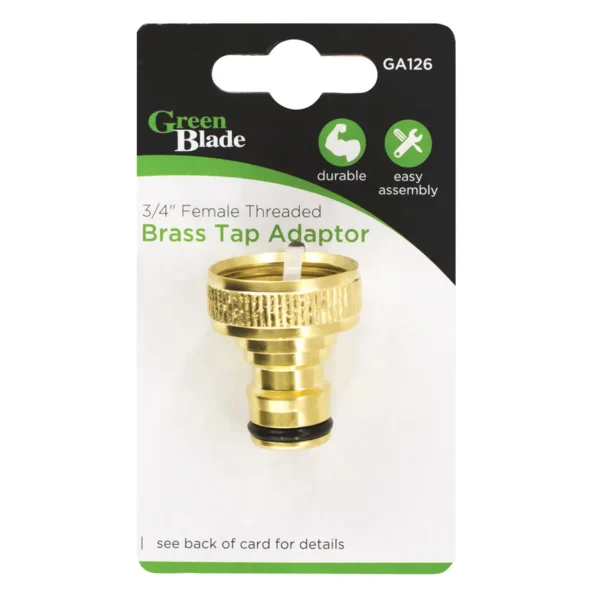 Threaded Brass Tap Adaptor 19mm