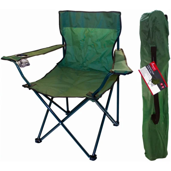 Redwood Folding Camping Chair Green