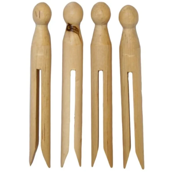 Kendon Wooden Dolly Pegs Pack of 24