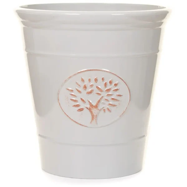 CKW0120 Creekwood Blenheim Houseplant Pot 15cm Grey