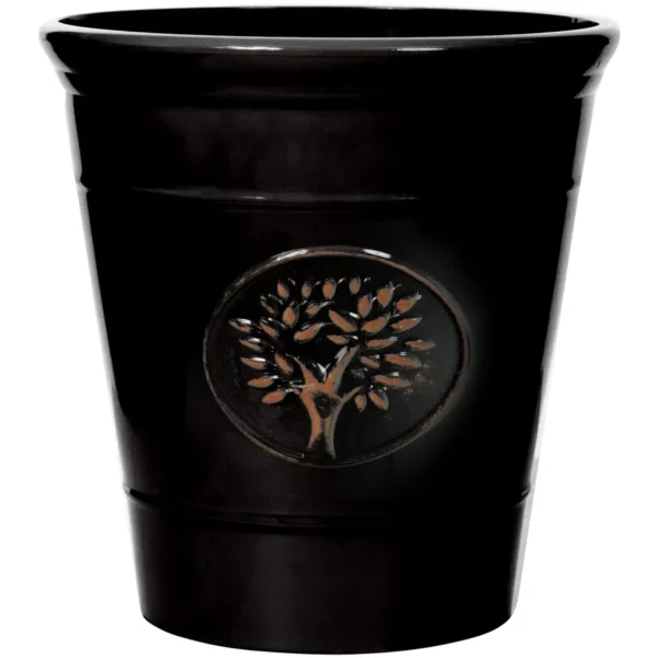 CKW0155 Blenheim Planter 30cm Black