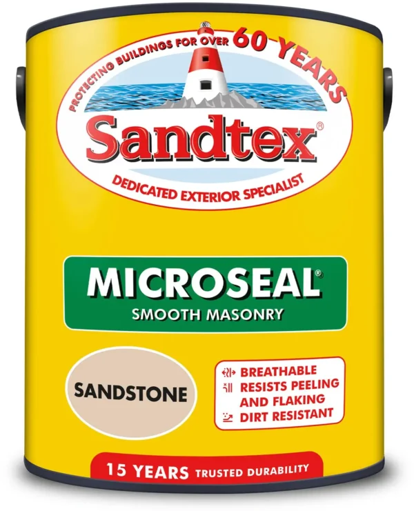CRW0024 Sandtex Masonry Paint 5ltr Sandstone