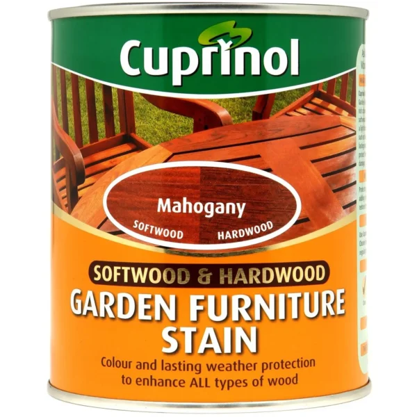 Cuprinol Soft & Hardwood Garden Furniture Stain Mahogany 750ml
