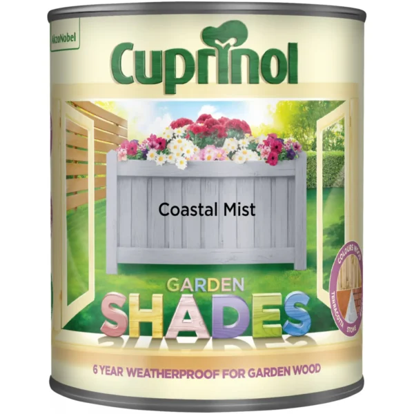Cuprinol Garden Shades Coastal Mist 1Ltr