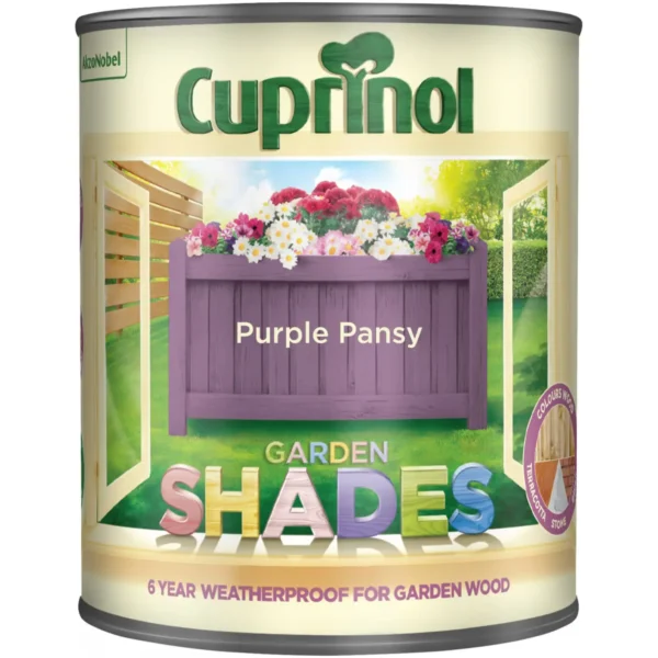 Cuprinol Garden Shades Purple Pansy 1Ltr