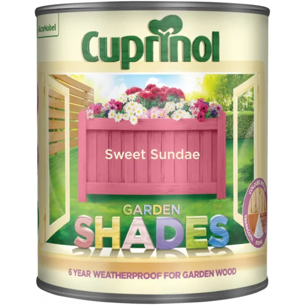 Cuprinol Garden Shades Sweet Sundae 1Ltr