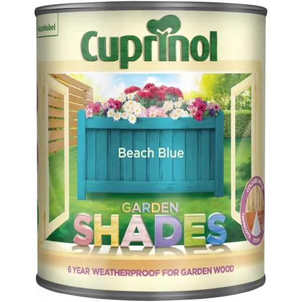 Cuprinol Garden Shades Beach Blue 1Ltr