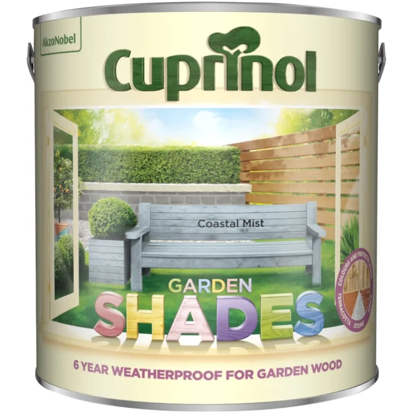 Cuprinol Garden Shades Coastal Mist 2.5Ltr