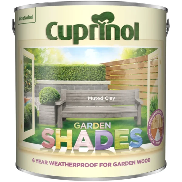 Cuprinol Garden Shades Muted Clay 2.5Ltr