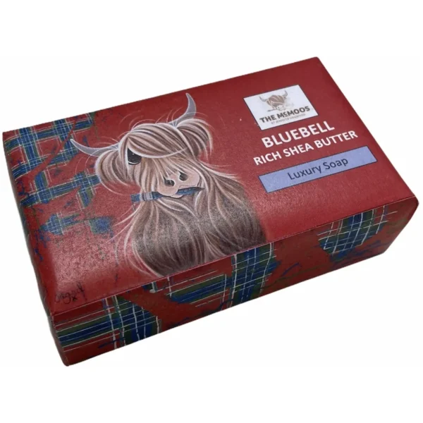 McMoo Tartan Paint Soap Bar