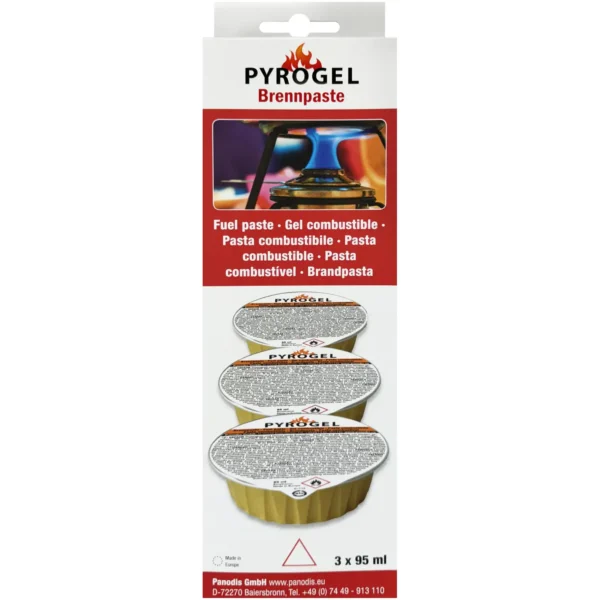 Pyrogel Brennpaste Fuel Paste Pack of 3
