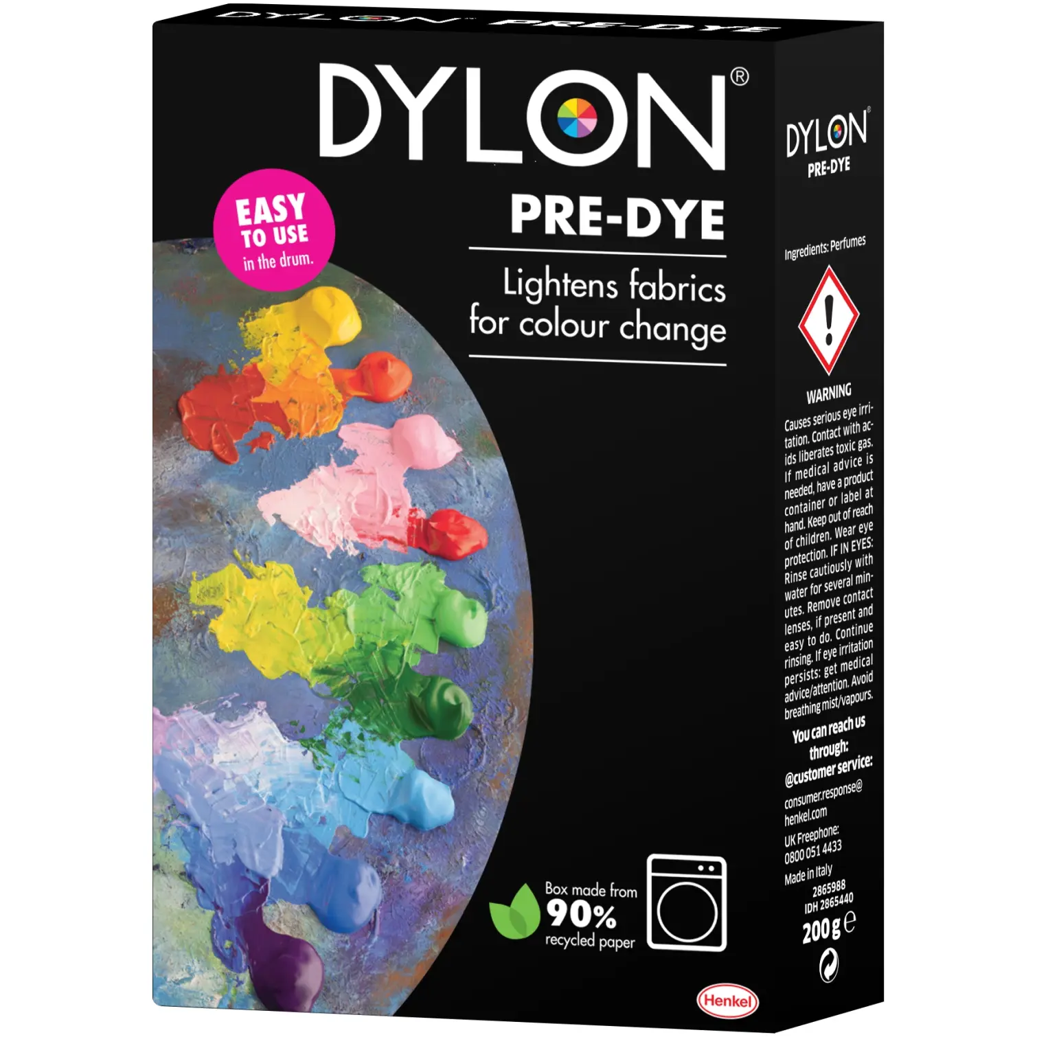 Dylon Pre Dye 200g fabric colour remover for home dyeing UK
