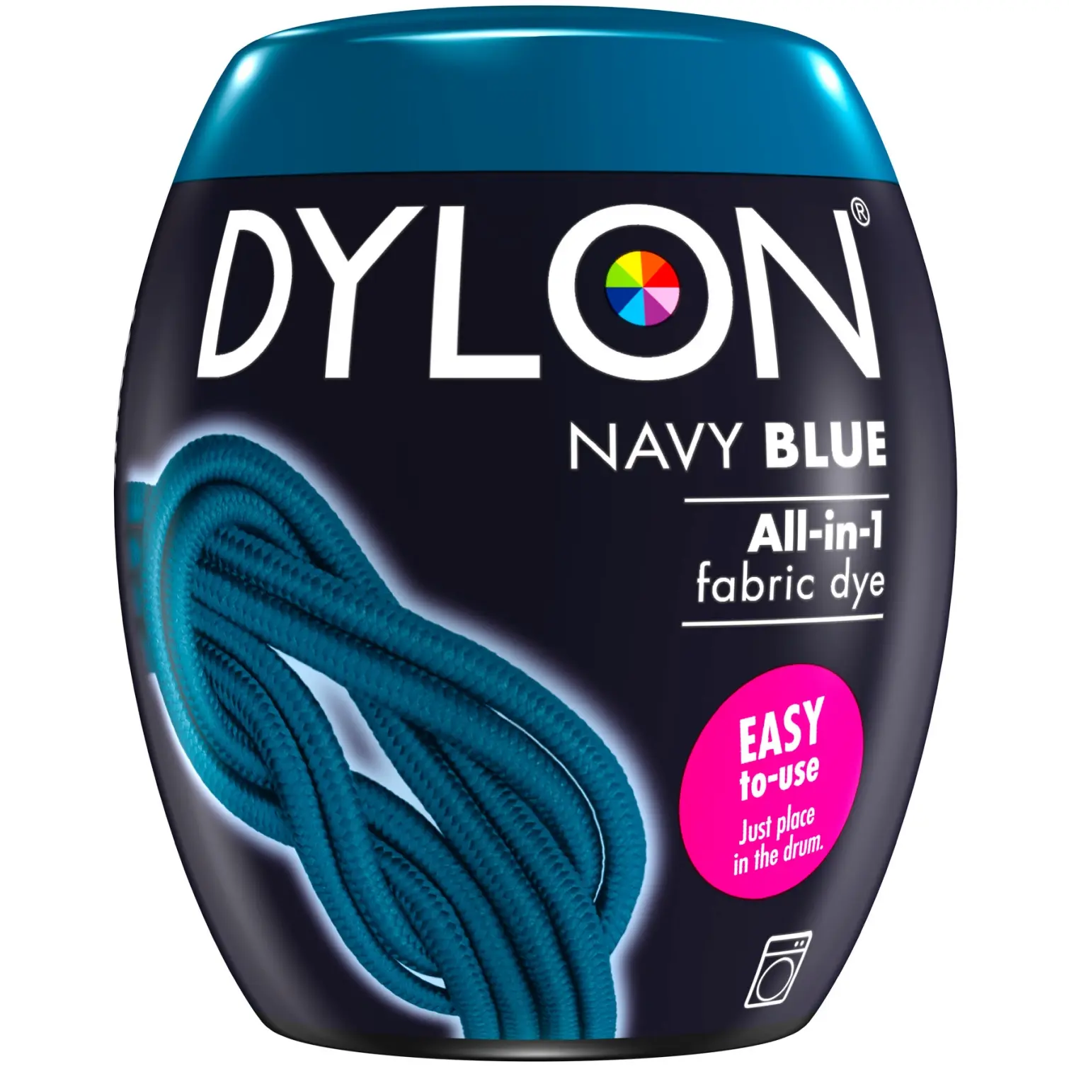 Dylon Machine Dye Pod Navy Blue for school uniform and fabric dyeing UK