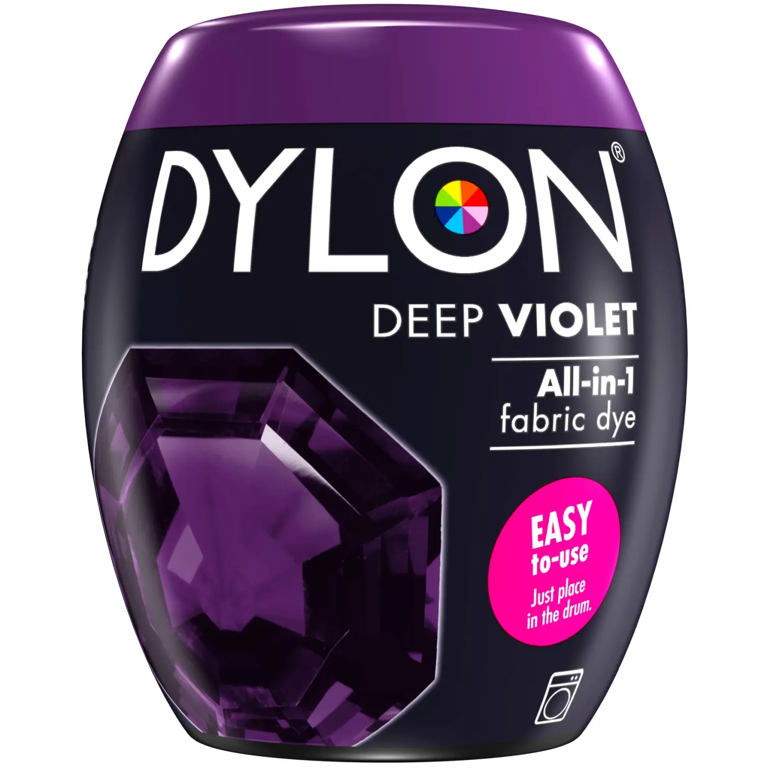 Dylon Machine Dye Pod Deep Violet fabric dye UK