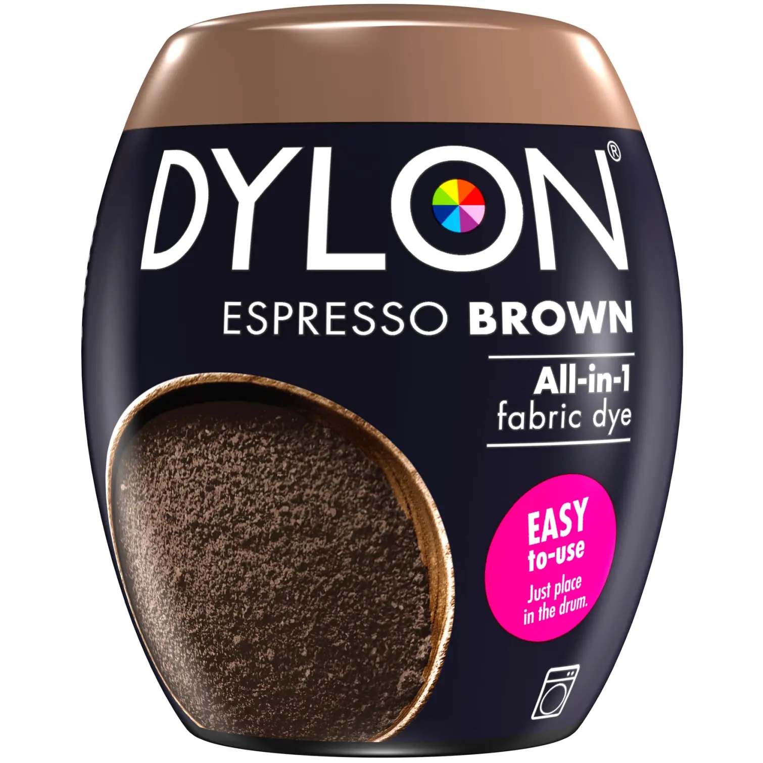 Dylon Machine Dye Pod Espresso Brown fabric dye UK