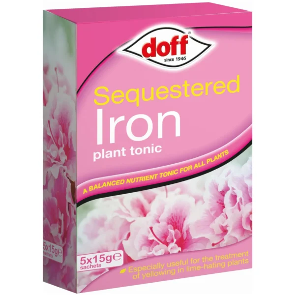 Doff Sequestered Iron Plant Tonic 5 x15g Sachets