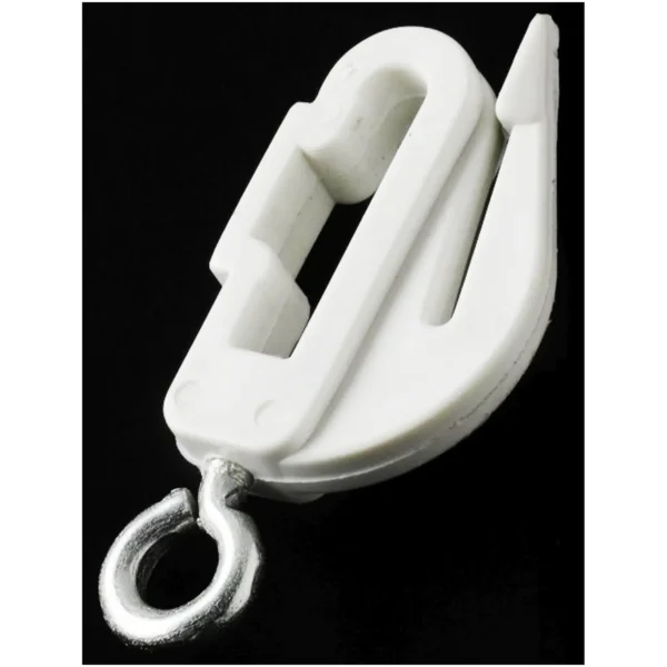 DRA0001 Harrison Drape White Drape End Stops Pack of 2