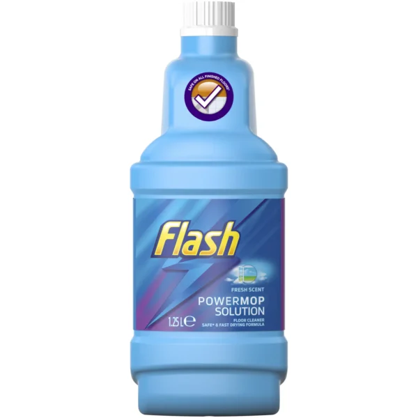Flash Powermop Solution Fresh Scent Floor Cleaner 1.25 Litres
