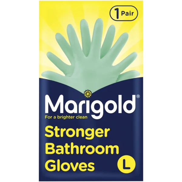 Marigold Stronger Bathroom Gloves Large