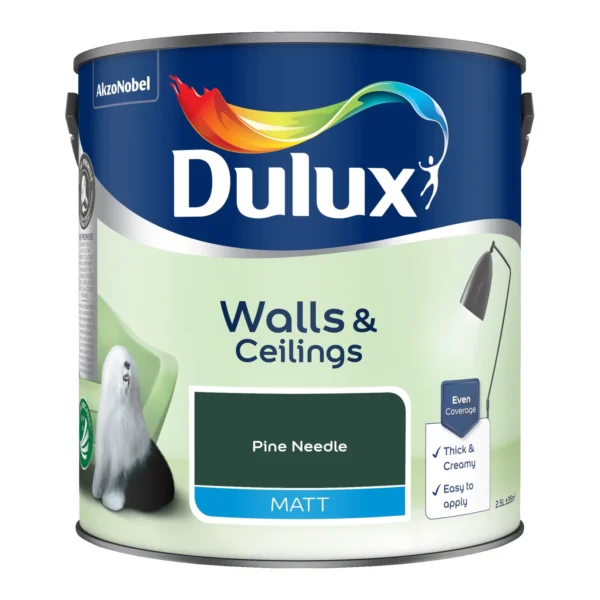 Dulux 2.5Ltr Matt Pine Needle