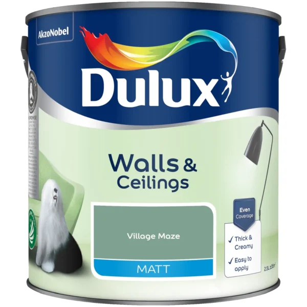 Dulux 2.5Ltr Matt Village Maze