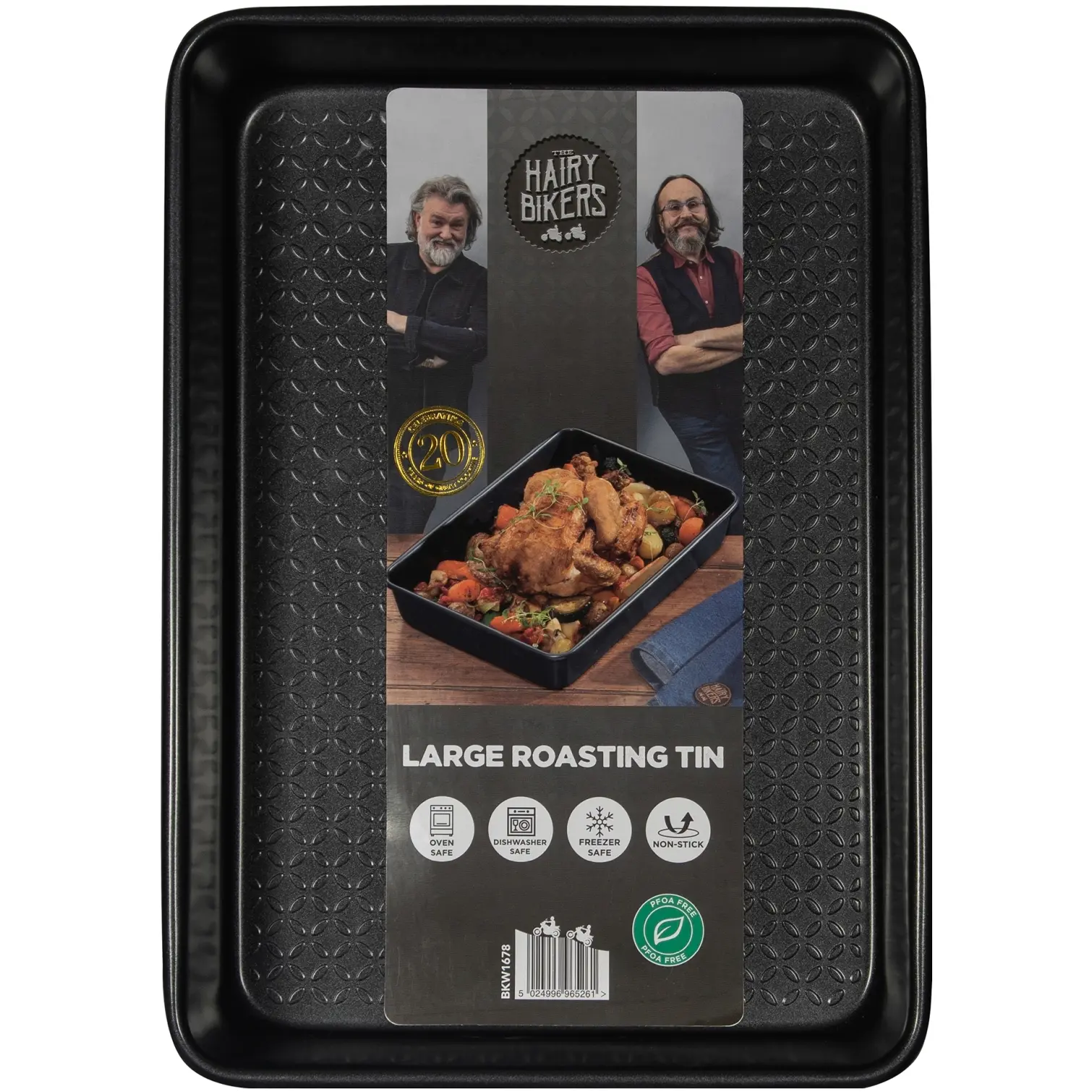 Hairy Bikers Large Non-Stick Roasting Tin 35cm