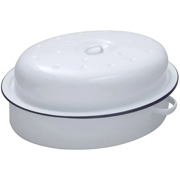 Falcon 30cm Enamel Oval Roaster