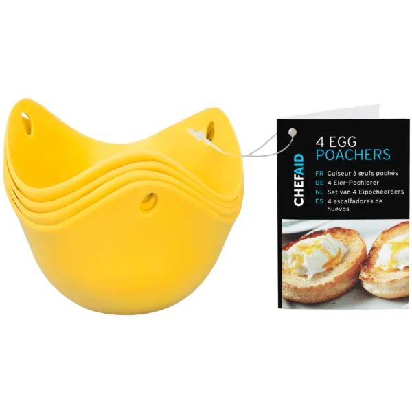 Chef Aid Egg Poachers 4 Pack