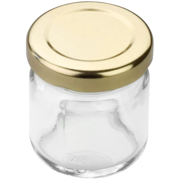 GEO0066 Mini Glass Jar 1.5oz