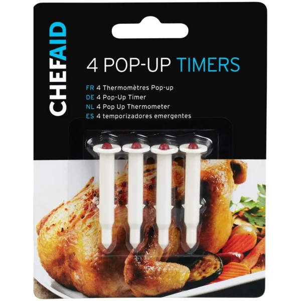 Chef Aid Pop Up Timers 4 Pack