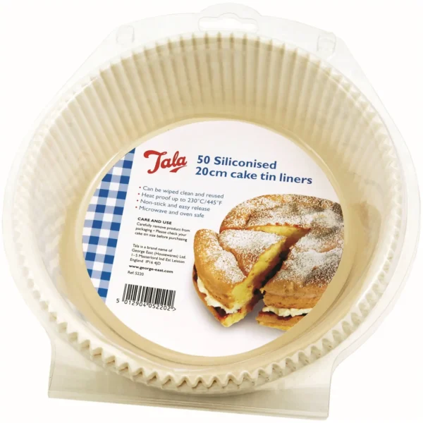 GEO0287 Tala 18cm (7") Cake Tin Liners 50 Pack