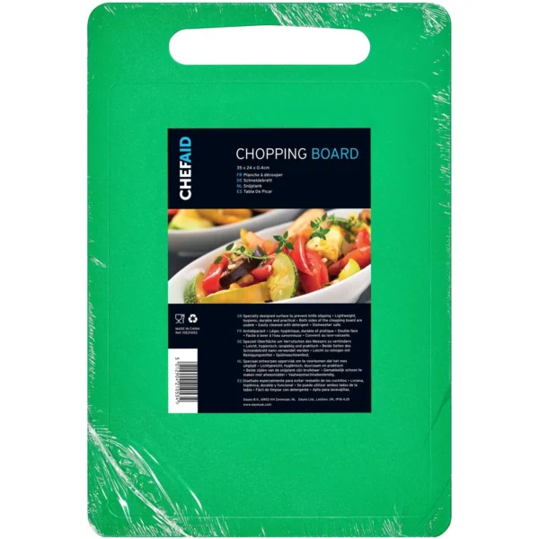 Chef Aid Green Chopping Board 35x25cm