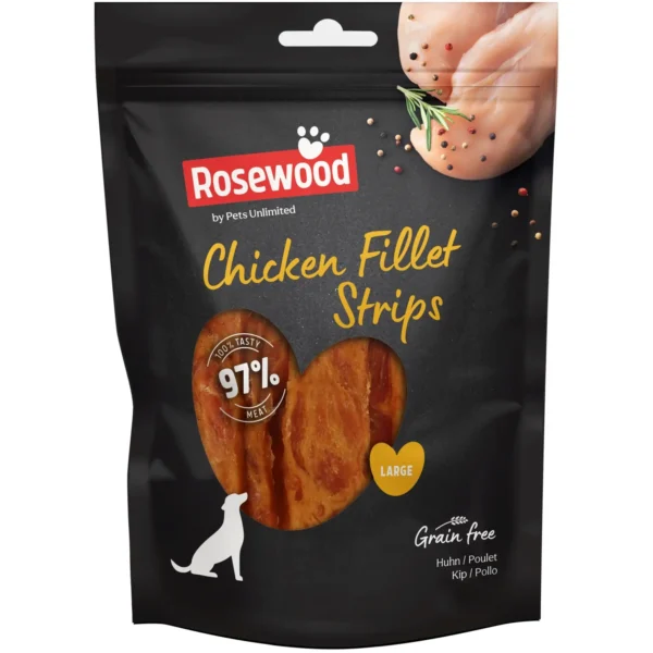 Rosewood Dog Large Chicken Fillet Strips